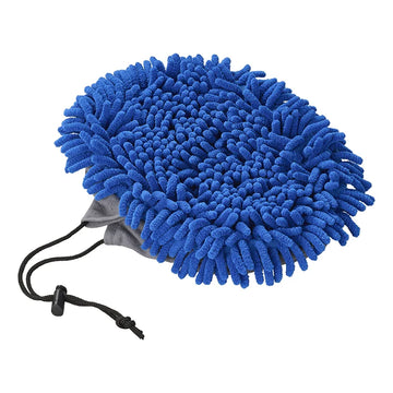 Housse en microfibre chenille pour brosse de lavage 150650V01/150652V01 bleu