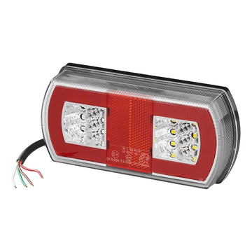 Feu arrière 5 fonctions 225 x 105 mm 43LED droite