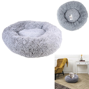 COUSSIN LIT APAISANT CHAT GRIS 60 CM M6