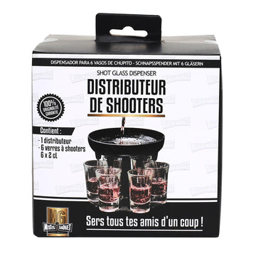 DISTRIBUTEUR DE 6 VERRES A SHOOTER M12 A1/M12