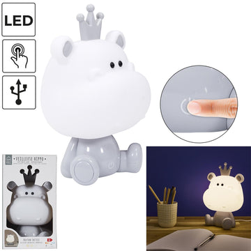 LAMPE VEILLEUSE HIPPOPOTAME M6