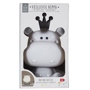 LAMPE VEILLEUSE HIPPOPOTAME M6