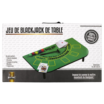 JEU DE TABLE BLACKJACK M6