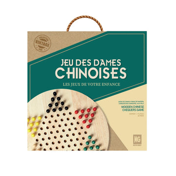 JEU DE DAMES CHINOISES EN BOIS M8 A1/M8