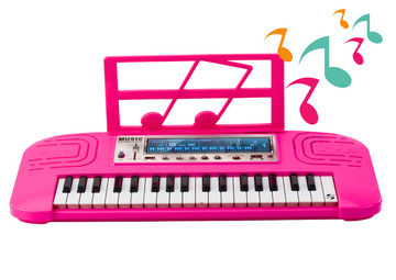 Piano électrique pour enfants, 36 mélodies, rose