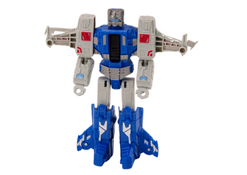 Robot-Hélicoptère 2in1 Transformation X-Warrior Blue