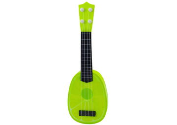 Ukulèle pour enfants Mini guitare 4 cordes de chaux vert 15