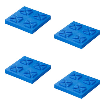 Plaquettes de stabilisation empilable 21x21x3,3cm jeu de 4 pièces