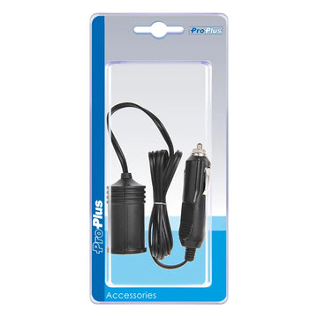 Rallonge 1M avec chargeur double USB 12V/24V dans blister