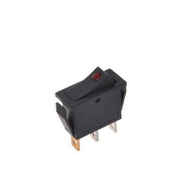 Interrupteur à bascule LED rouge 12V / 24V-max. 10A dans blister