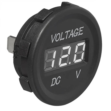 Voltmètre à encastrer numérique 6-30V dans blister