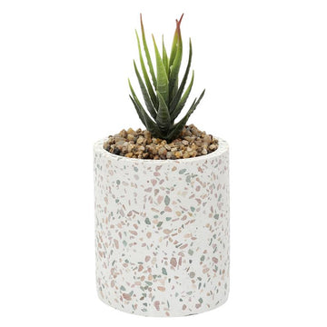 PLANTE ARTIFICIELLE POT TERRAZZO