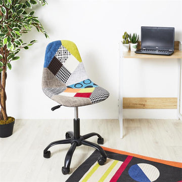 CHAISE DE BUREAU PATCHWORK