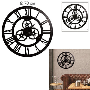 HORLOGE ENGRENAGE 70CM